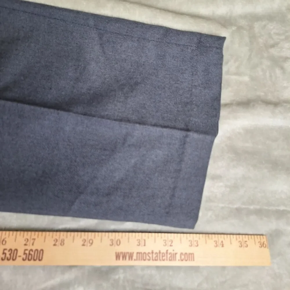 NWT Vintage Levi’s Sevens Mens Polyester Rayon Pleated Pants Gray 33x34
